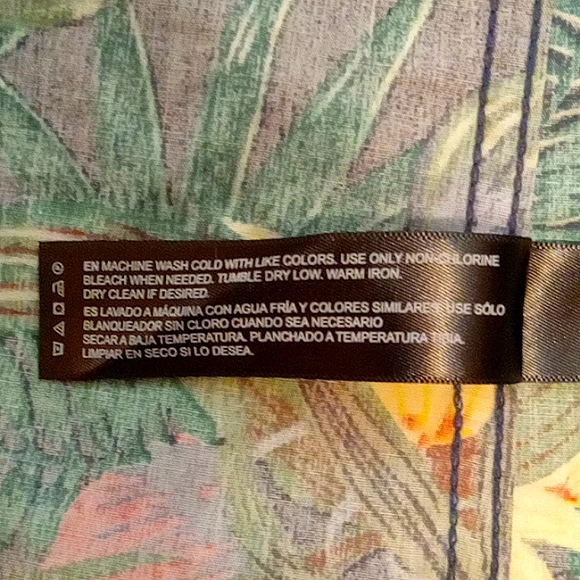 Denim & Flower Small Men's Button Down Shirt Cactus Man Ricky Singh Tropical - Picture 9 of 11